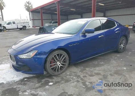 2016 Maserati Ghibli z USA, uszkodzony, nr VIN ZAM57XSAXG1167093